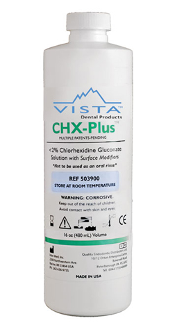 CHX Plus - Gluconato de Clorexidina al 2% - Botella de 16 Oz.