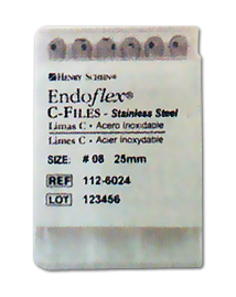 Endoflex - C-Files - 25mm - Click Image to Close