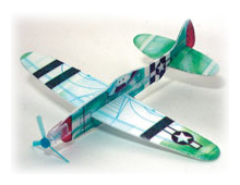 Toy Planes - WWII - Glider - Assorted - 48 per Package - Click Image to Close