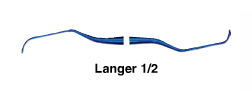 Langer 1/2 - MaxiGrip - Titanium Implant Scalers - Click Image to Close
