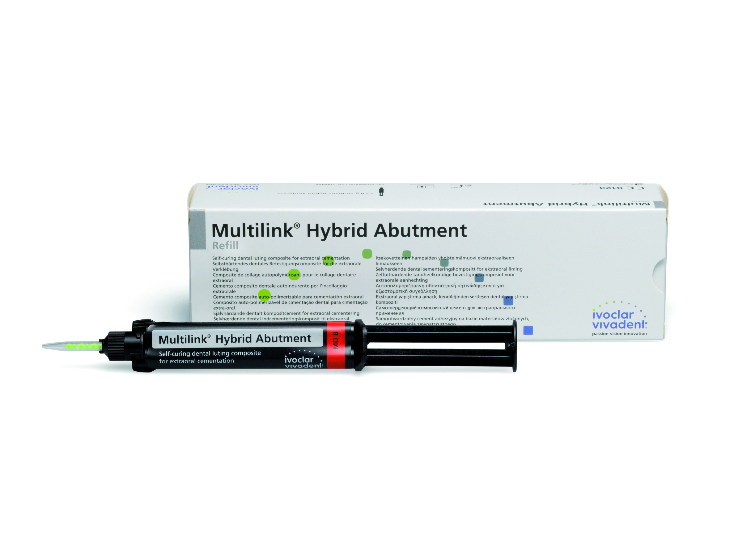 Multilink Hybrid Abutment - Cement Self-Curing - Click Image to Close