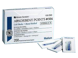 Absorbent Points Sterile - Standard Sizes - Style #504 - Click Image to Close