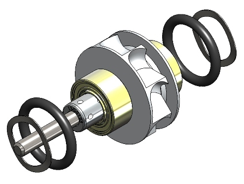 KaVo SMARTorque Push Button - Turbine Assembly - Click Image to Close