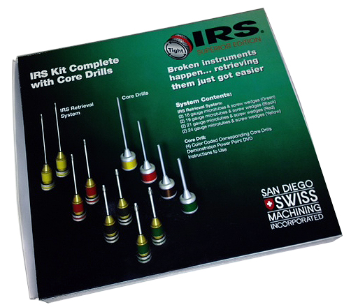 IRS - Instrument Removal System - 8 Pcs. + Core Drills 4 pcs. - Click Image to Close