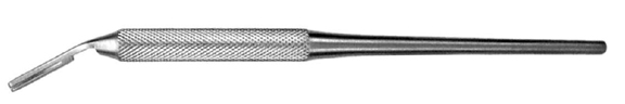 #5A - Scalpel Handle - Round Angled - Click Image to Close