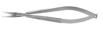 Castroviejo - Microsurgical Scissors - Curved - Click Image to Close