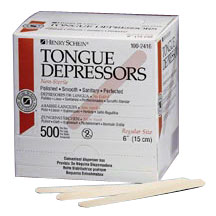 Tongue Depressors - Non-Sterile - Adult - 500 per Box - Click Image to Close