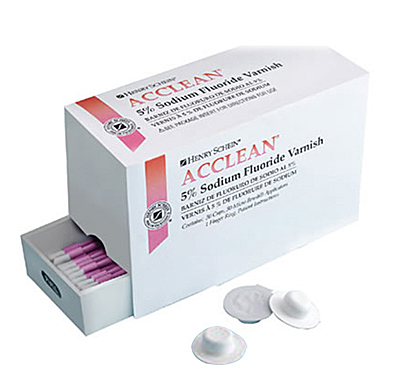 Acclean - 5% Sodium Fluoride Varnish - Unit Dose - Click Image to Close