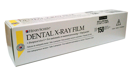 DX-58 - Dental X-Ray Film - Periapical - Size 2 - Click Image to Close