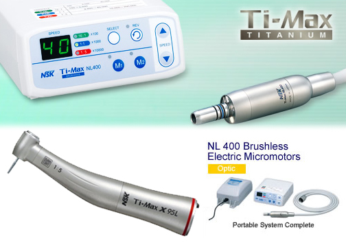 Ti-Max NL400 - Brushless Micromotor Portable System