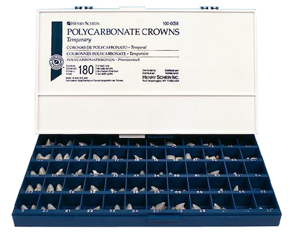 Polycarbonate Crowns - Complete Set of 180 - Click Image to Close