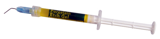 Porcelain Etch Gel - 9.6% Hydrofluoric Acid - Refill Syringe