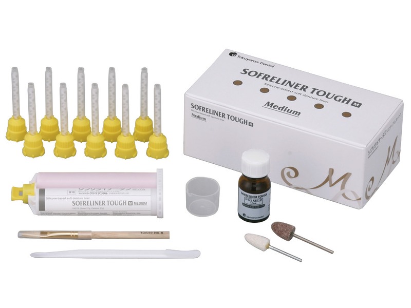 Sofreliner Tough - Silicone Material for Relining Dentures - M