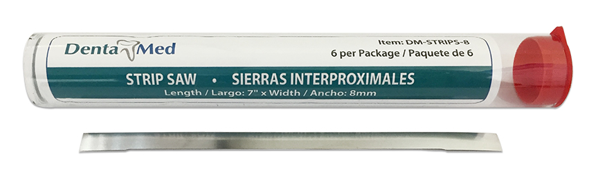 Sierras Interproximales en Tiras - 8mm