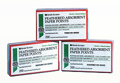 Feathered Absorbent Points