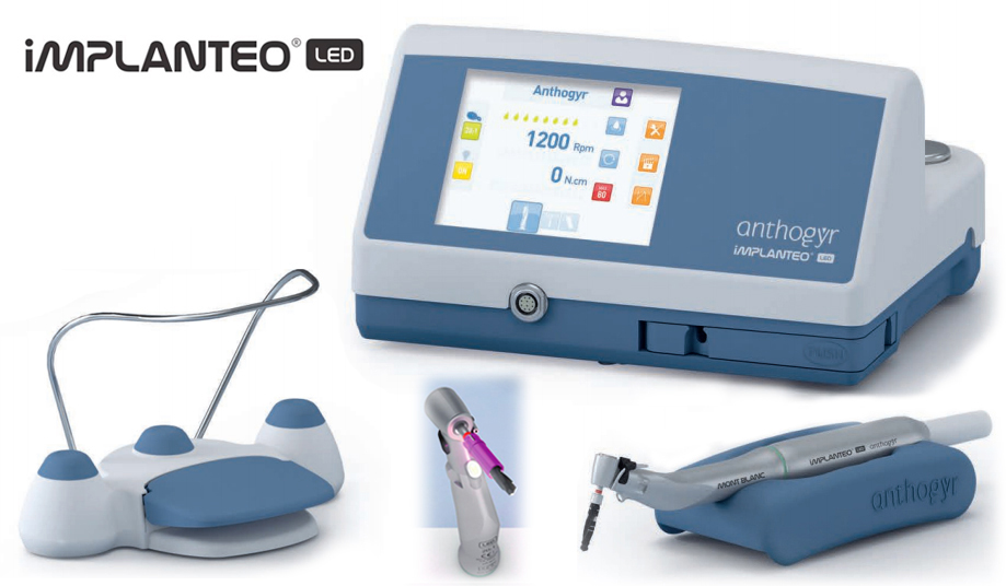 Implanteo LED - Implantology and Surgery Motor with CA 20:1