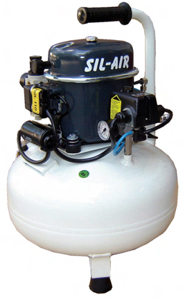SilAir 50-24 - Compressor Silencioso Lubricado con Aceite