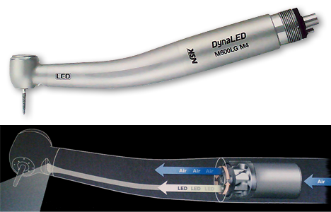 DynaLED - Handpiece with LED Self-Generator