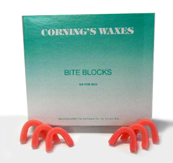 (image for) Wax Bite Blocks - Corning