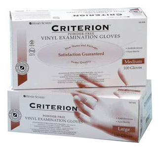 (image for) Criterion - Vinyl Examination Gloves - Clear