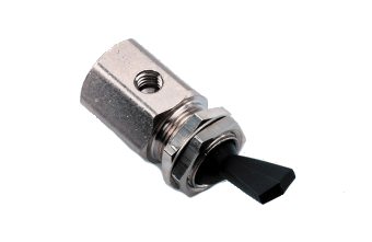 (image for) Toggle Valve - On/Off - 3-Way - Gray