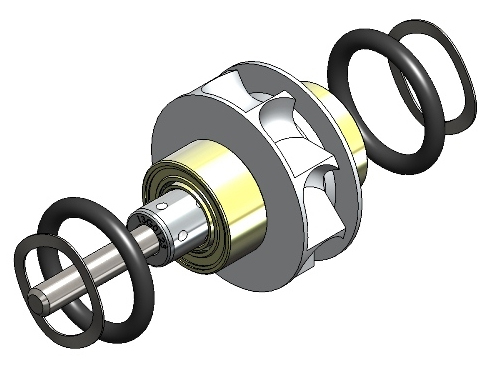 (image for) KaVo SMARTorque Push Button - Turbine Assembly