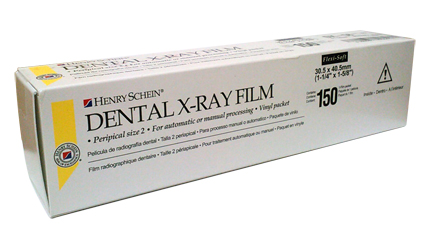 (image for) DX-58 - Dental X-Ray Film - Periapical - Size 2